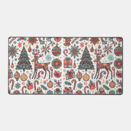 Kerstboom en de mat van het giftpatroonbureau