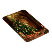 Kerstboom en geschenken magneet (Rechterzijde)