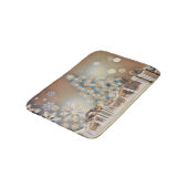 Kerstboom en kerstcadeaus waterverf badmat (Gekanteld)