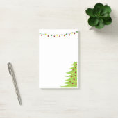 Kerstboom en lampjes post-it® notes (Kantoor)