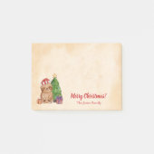 Kerstboom en Luiaard op Maat Post-it® Notes (Voorkant)