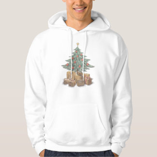 Kerstboom en Pakket Cadeaus Hoodie
