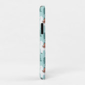 kerstboom en schattig lamappatroon Case-Mate iPhone case (Achterkant/rechts)