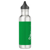 Kerstboom en sneeuwval waterfles  (Links)