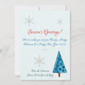 kerstboom en snoedige juwelen (Achterkant)