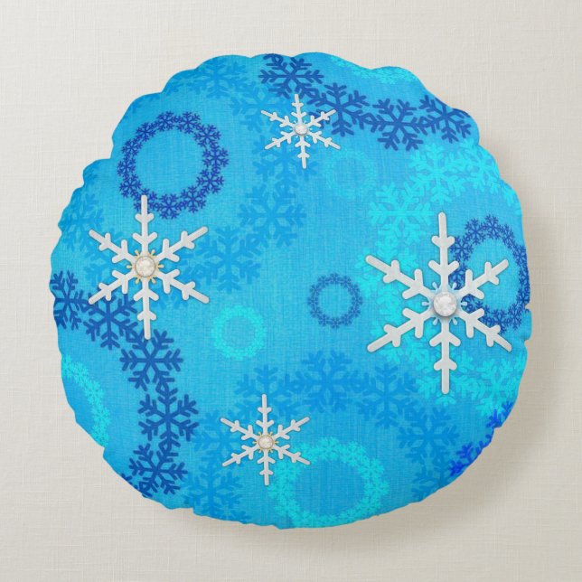 kerstboom en snoedige juwelen rond kussen (Voorkant)