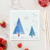 kerstboom en snoedige juwelen servet (Insitu)