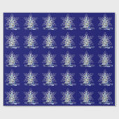 kerstboom en snoepgoed cadeaupapier (Vlak)