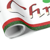 Kerstboom en Snowmen - Cadeaupapier (Rol Hoek)