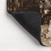 Kerstboom en speelgoed Circa 1900 Mousepad Foto Muismat (Hoek)