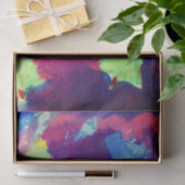 KERSTBOOM EN STERREN WATERVERF TISSUEPAPIER (Geschenk)