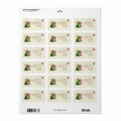 Kerstboom en Stocking Whimsey Etiket (Full Sheet)
