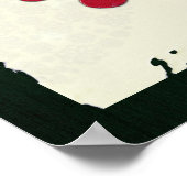 Kerstboom en Stocking Whimsey Poster (Hoek)