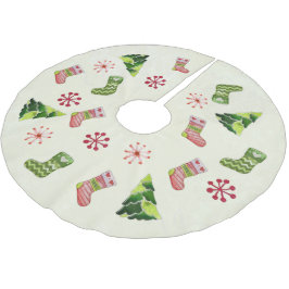 Kerstboom en Stocking Whimsey Rok