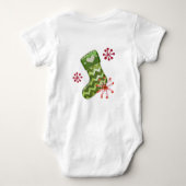 Kerstboom en Stocking Whimsey Romper (Achterkant)