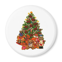 Kerstboom en Teddy Bears