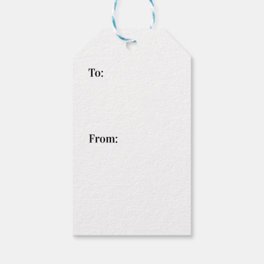 kerstboom en zonnige roze cadeaulabel (Achterkant)