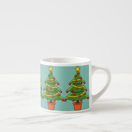 kerstboom espresso kop (Rechts)