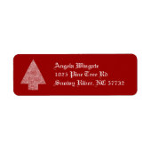 Kerstboom Etiket (Voorkant)