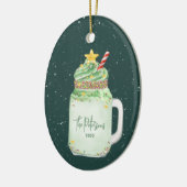 Kerstboom Extreme Milkshake Holiday Ceramic O Keramisch Ornament (Links)