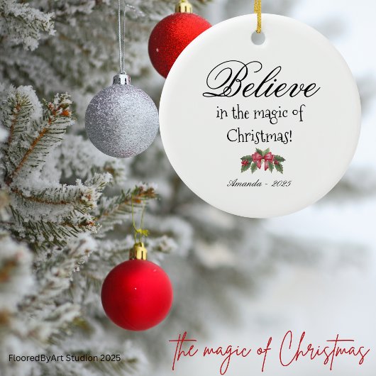 Kerstboom Fairy Angel Ornament - Gepersonaliseerd