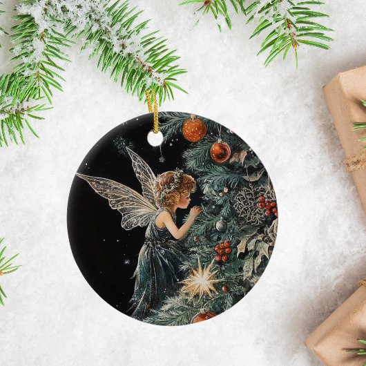Kerstboom Fairy Angel Ornament - Gepersonaliseerd