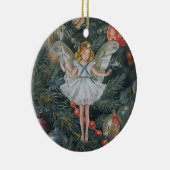 Kerstboom Fairy Ornament, gepersonaliseerd Keramisch Ornament (Rechts)