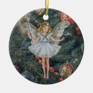Kerstboom Fairy Ornament, gepersonaliseerd Keramisch Ornament