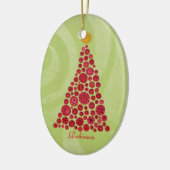 Kerstboom Familienaam Ornament Keepsake (Links)