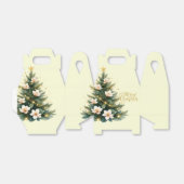 Kerstboom Favor Gift Box Bedankdoosjes (Uitgevouwen)