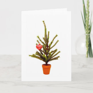 Kerstboom Feestdagen Kaart