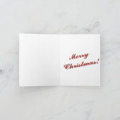 Kerstboom Feestdagen Kaart (Binnen)