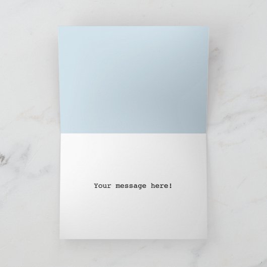 kerstboom feestdagen kaart (Binnen)