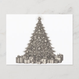 kerstboom feestdagenkaart