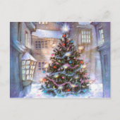 kerstboom  feestdagenkaart (Voorkant)