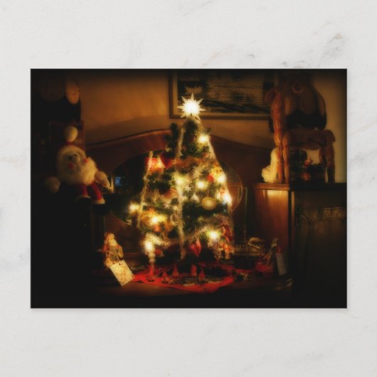 Kerstboom Feestdagenkaart (Voorkant)