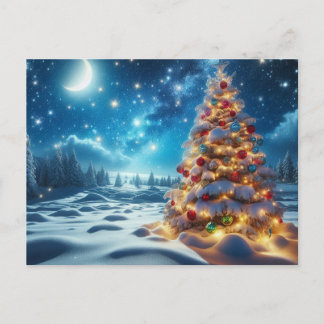 Kerstboom Feestdagenkaart