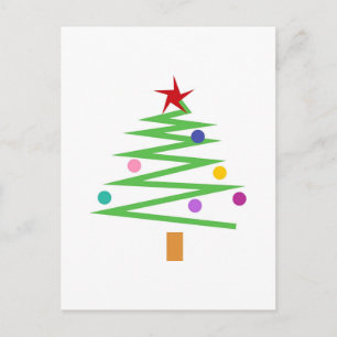 kerstboom feestdagenkaart