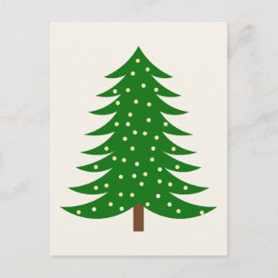 Kerstboom Feestdagenkaart