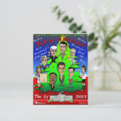 kerstboom feestdagenkaart (Staand voorkant)