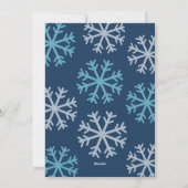 kerstboom feestdagenkaart (Achterkant)