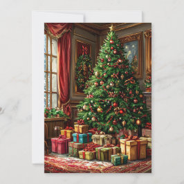 kerstboom feestdagenkaart