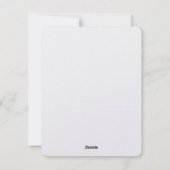 kerstboom feestdagenkaart (Achterkant)