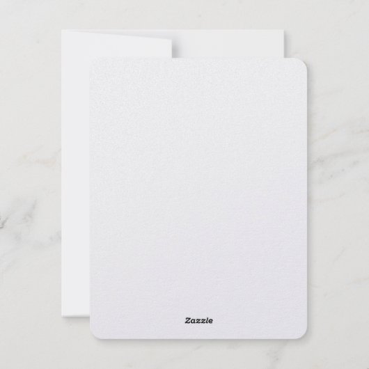 kerstboom feestdagenkaart (Achterkant)