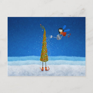 Kerstboom Feestdagenkaart