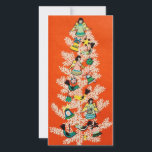 kerstboom feestdagenkaart<br><div class="desc">kerstboomvakantie Kaart Angel.</div>