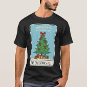 Kerstboom Feestelijke Kerstcadeaus Viering T-shirt (Voorkant)