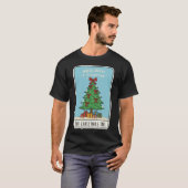 Kerstboom Feestelijke Kerstcadeaus Viering T-shirt (Voorkant volledig)
