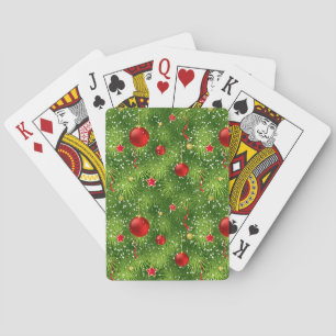 Kerstboom Feestelijke Vakantie Lelijke Kersttrui Pokerkaarten