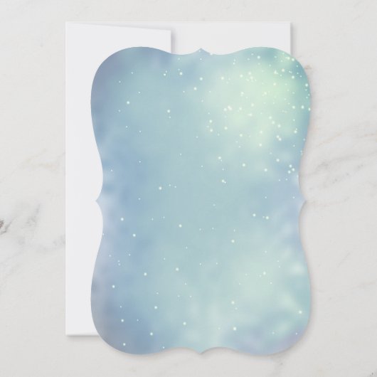 Kerstboom, feestfeest kaart (Achterkant)